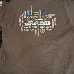 Hanes Black Perfect-T Shirt